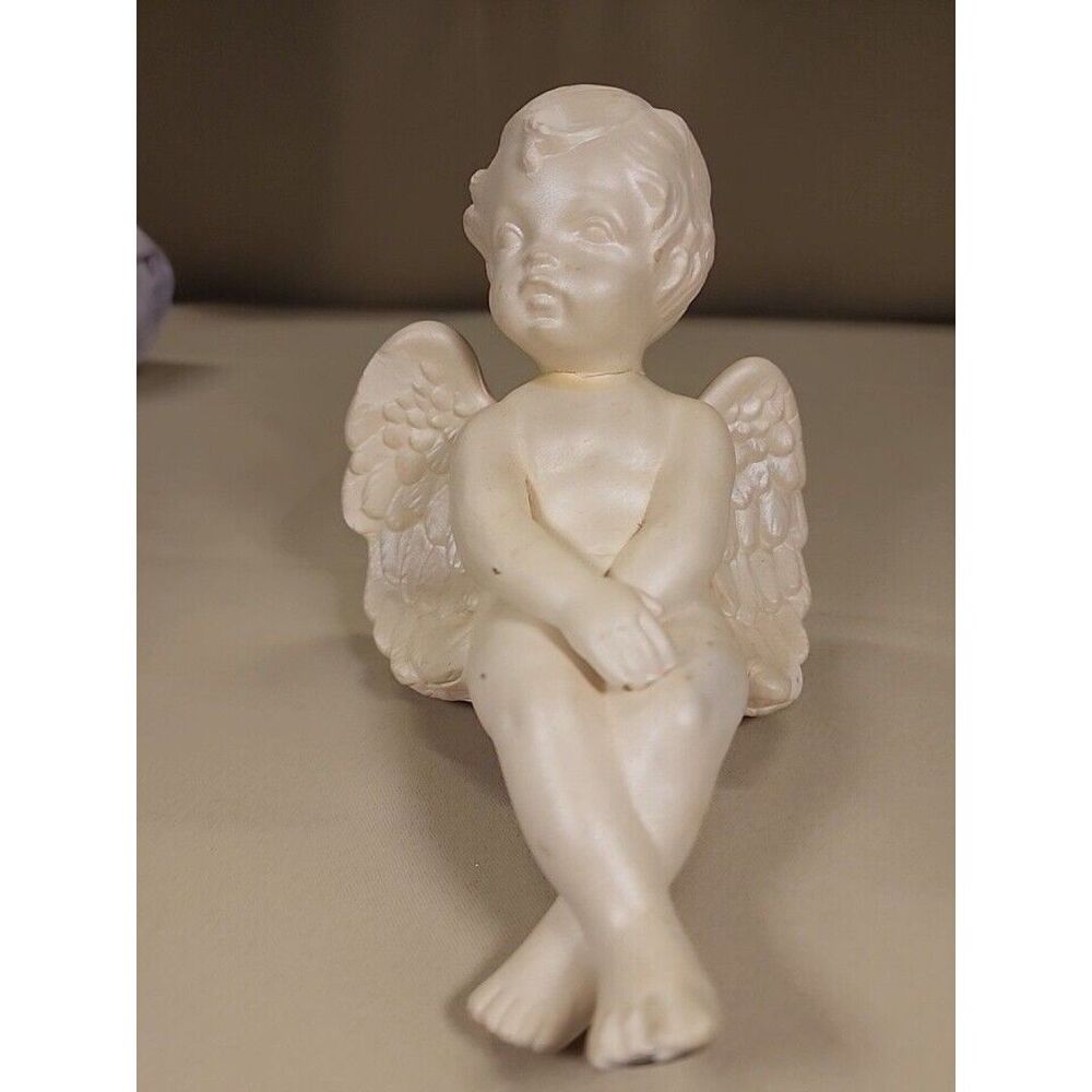 Sitting angel Cherub Figurine Home Decor Ang10